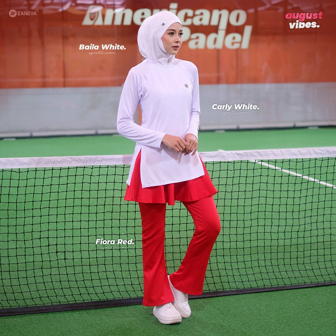 Carly White + Fiora Red